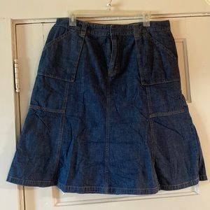 Gap Size 14 Jean Skirt